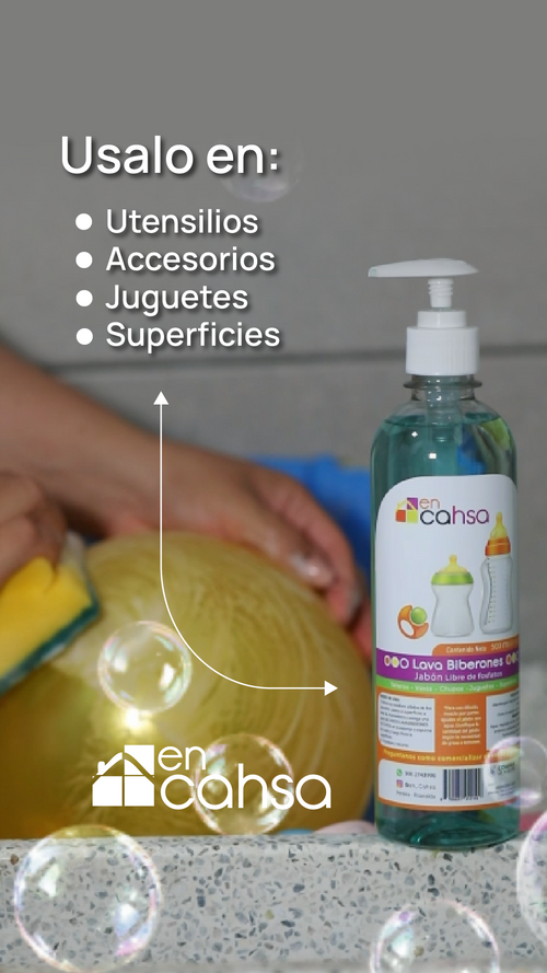 Jabón Lavabiberones x 500 ml